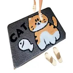 GENERICO - ALFOMBRA DECORATIVA DISEÑO MINIMALISTA GRIS 01