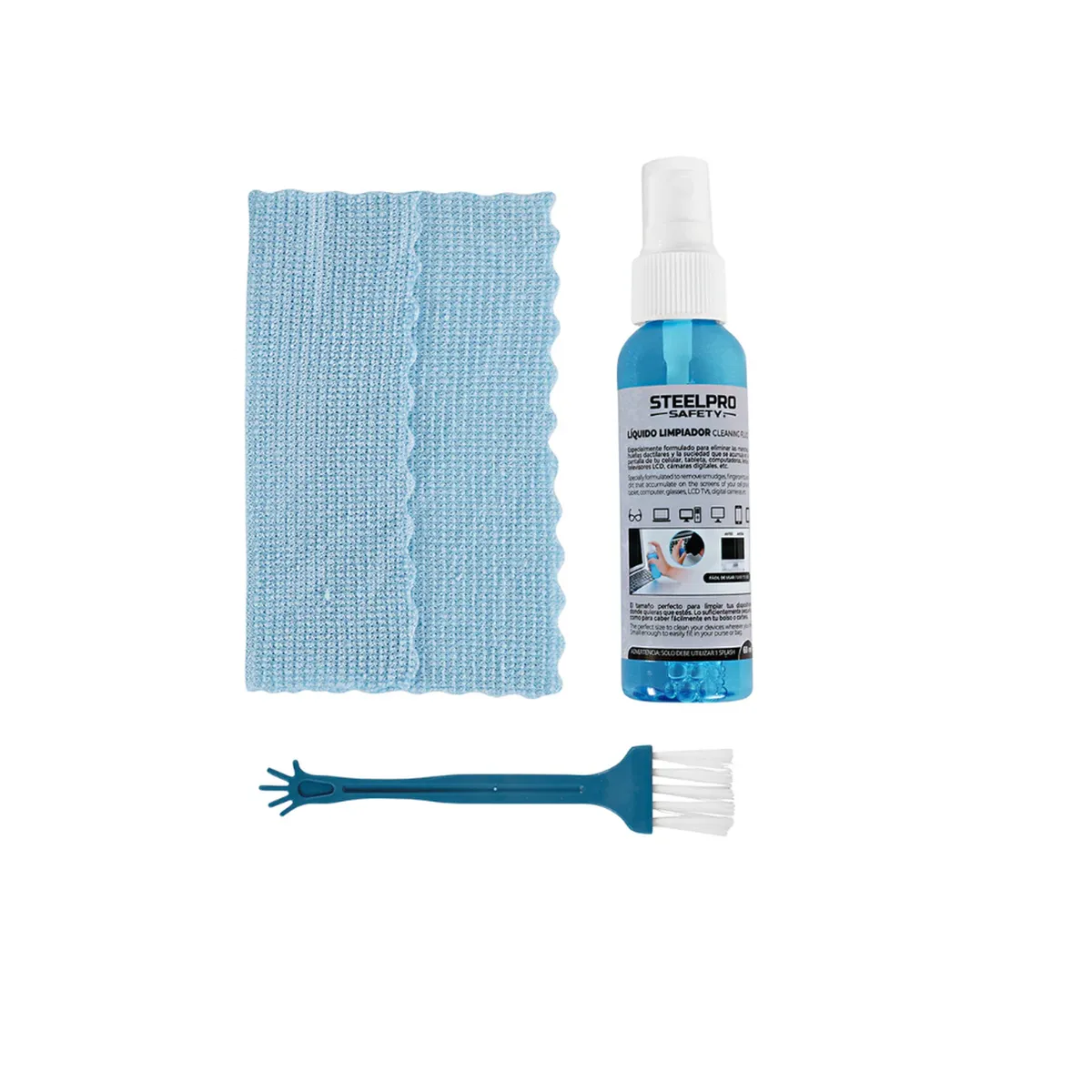 STEELPRO - Kit de Limpieza para lentes y pantallas