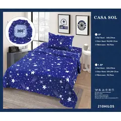 GENERICO - SABANAS DE POLIALGODÓN CON HERMOSOS DISEÑOS INFANTILES