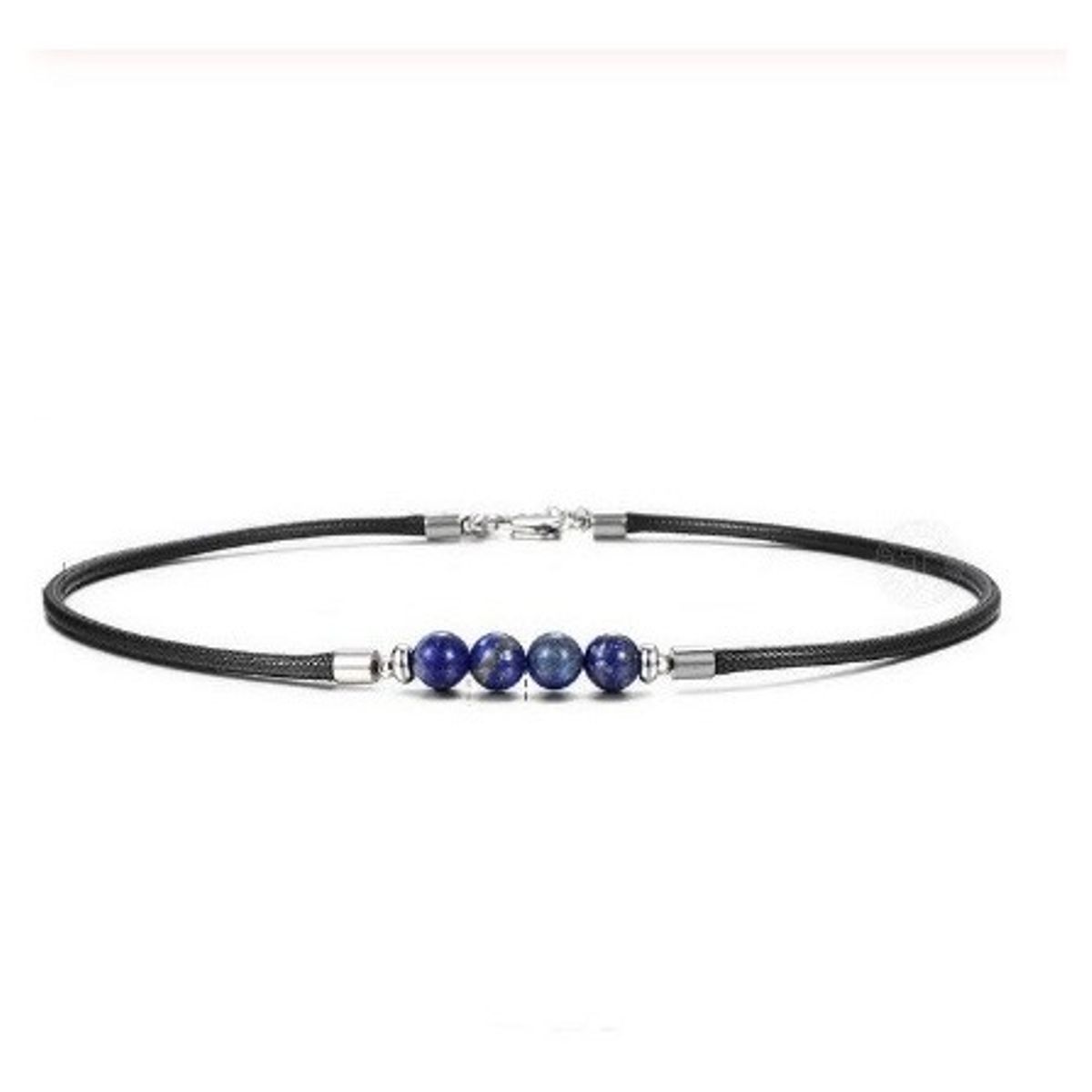 GENERICO - Collar De Piedra Lapislazuli Hombre Caballero Moda 2020 Il