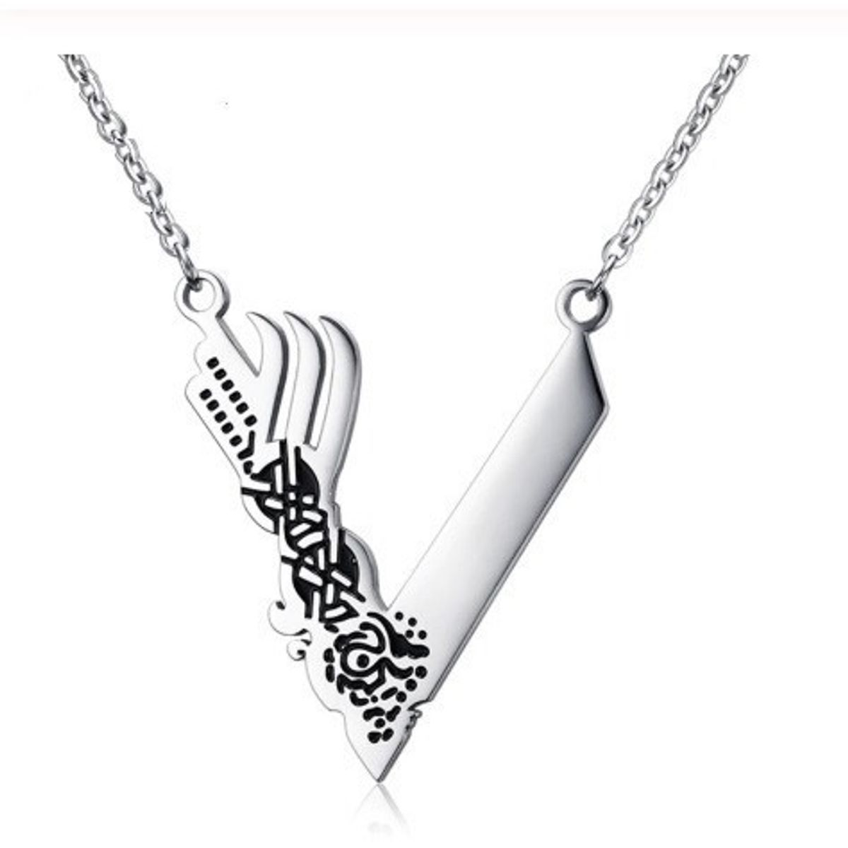 GENERICO - Collar V Vikingos Nordica Hombre Mujer Moda 2020