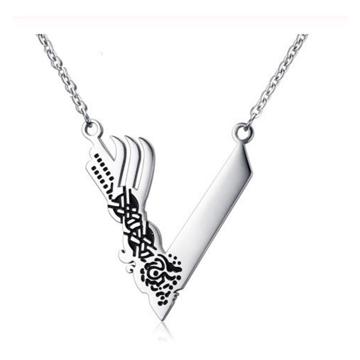GENERICO - Collar V Vikingos Nordica Hombre Mujer Moda 2020