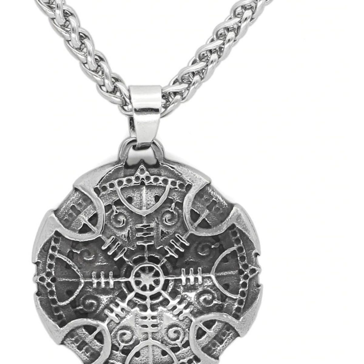 GENERICO - Collar Vegvisir Vikingo Nordica Hombre Mujer Moda 2020 I