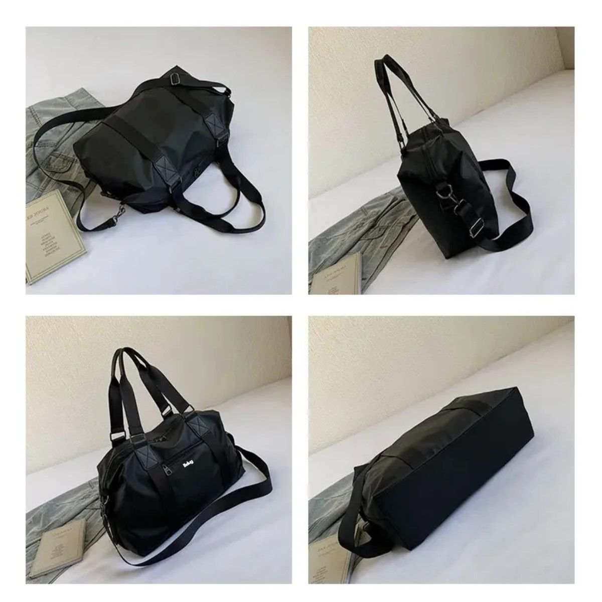 GENERICO - Bolso Deportivo Genérico Para Viaje Y Entrenamiento Negro BELUG