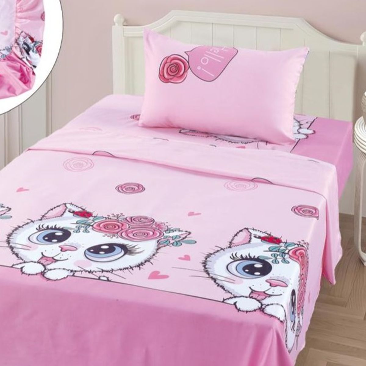 GENERICO - SABANAS DE POLIALGODÓN CON HERMOSOS DISEÑOS INFANTILES