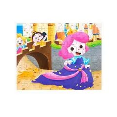 GENERICO - Rompecabezas Puzzle Para Niños 100 Piezas M5 Princesas