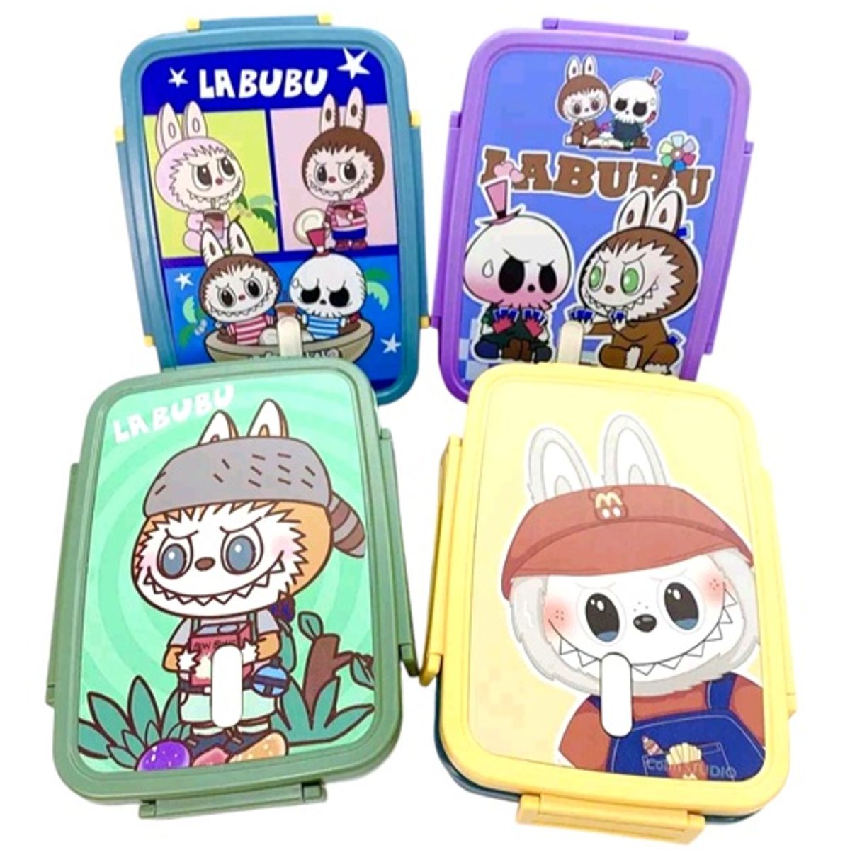 A - TAPPER CONTENEDOR DE ALIMENTOS LABUBU