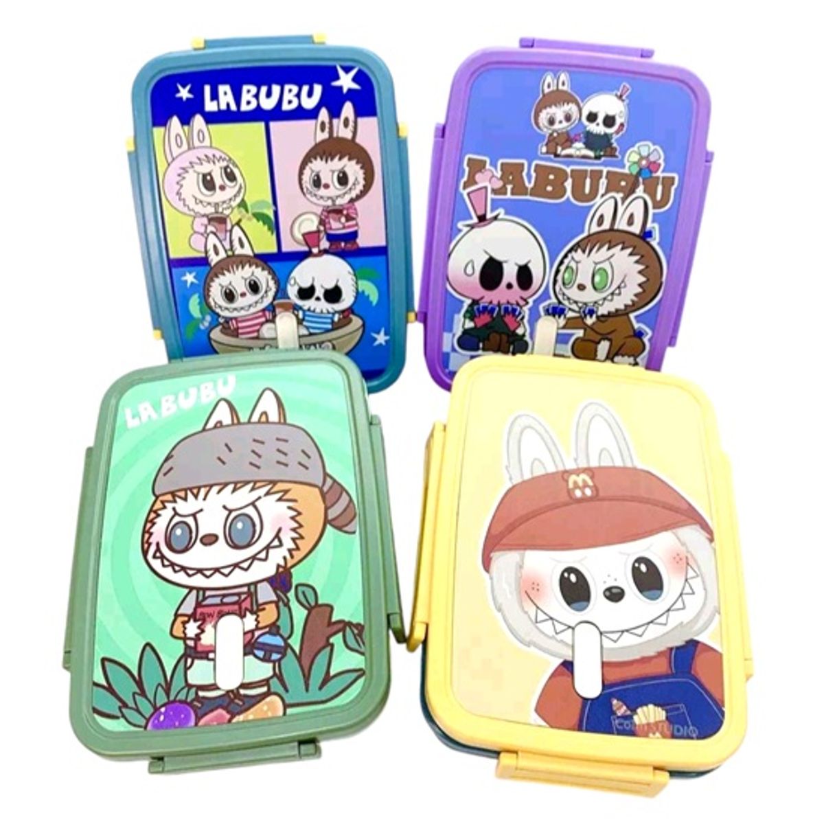 A - TAPPER CONTENEDOR DE ALIMENTOS LABUBU