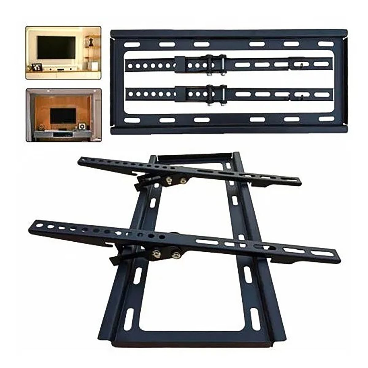 BELKRA - Soporte Inclinado Smart Tv Monitor Ledoledlcd 23´´ A 65´´