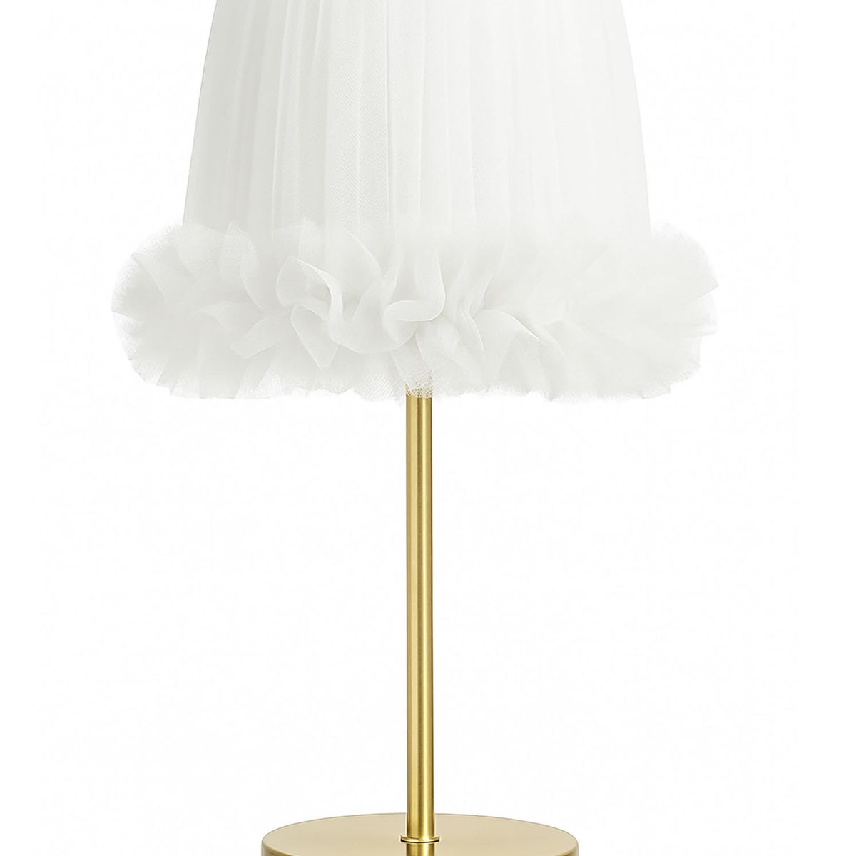 DECORACION CREATIVA - Lampara Velador  Linea Cisne Blanco - Base Dorada (Infantil - Juvenil)