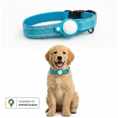 GENERICO - Collar de Perro con Localizador GPS compatible con Android Talla L
