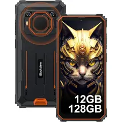 BLACKVIEW - BV6200 pro Celular 12GB+128GB 13000mAh Smartphone-Naranja