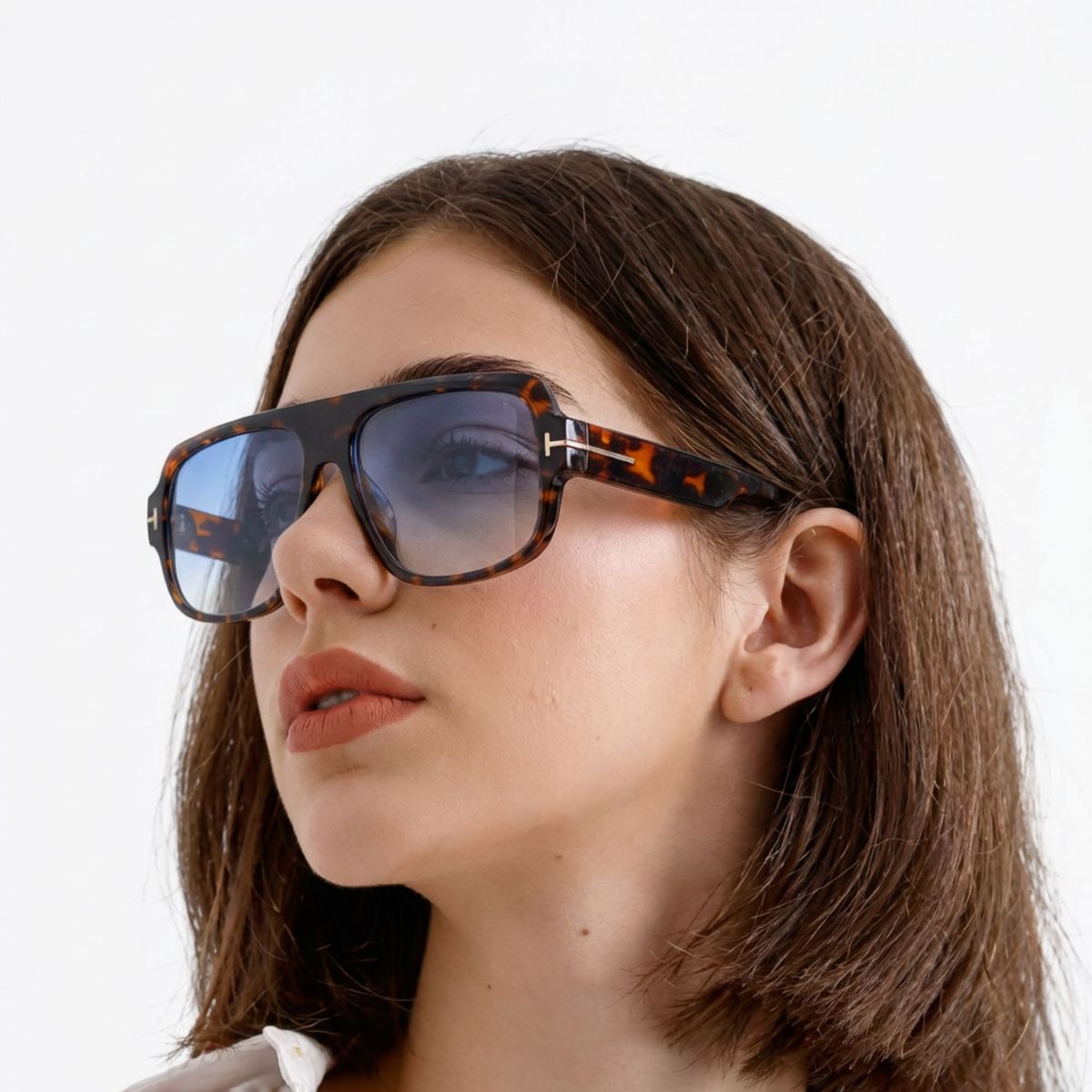 NOVY - Lentes Gafas De Sol Animal Print Piloto Aviador