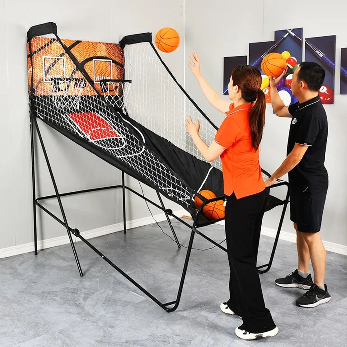 EASY FIT - Basketball Electronica Arcade Maquina De Disparar Interior