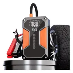 MUNDO MAGIA - Partidor De Batería 12v 800a Con Compresor De Aire Portátil