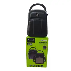 GENERICO - Parlante Ai-f06 Portátil Con Sonido Potente y Carga Solar Color Negro