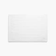 TEXTURA INTERIORS - Piso de Baño Nilo 50x70 Blanco