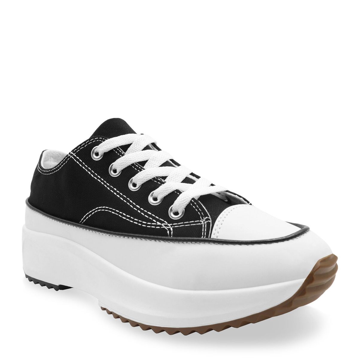 EME BLEU - Zapatilla de Lona Urbana Mujer negro