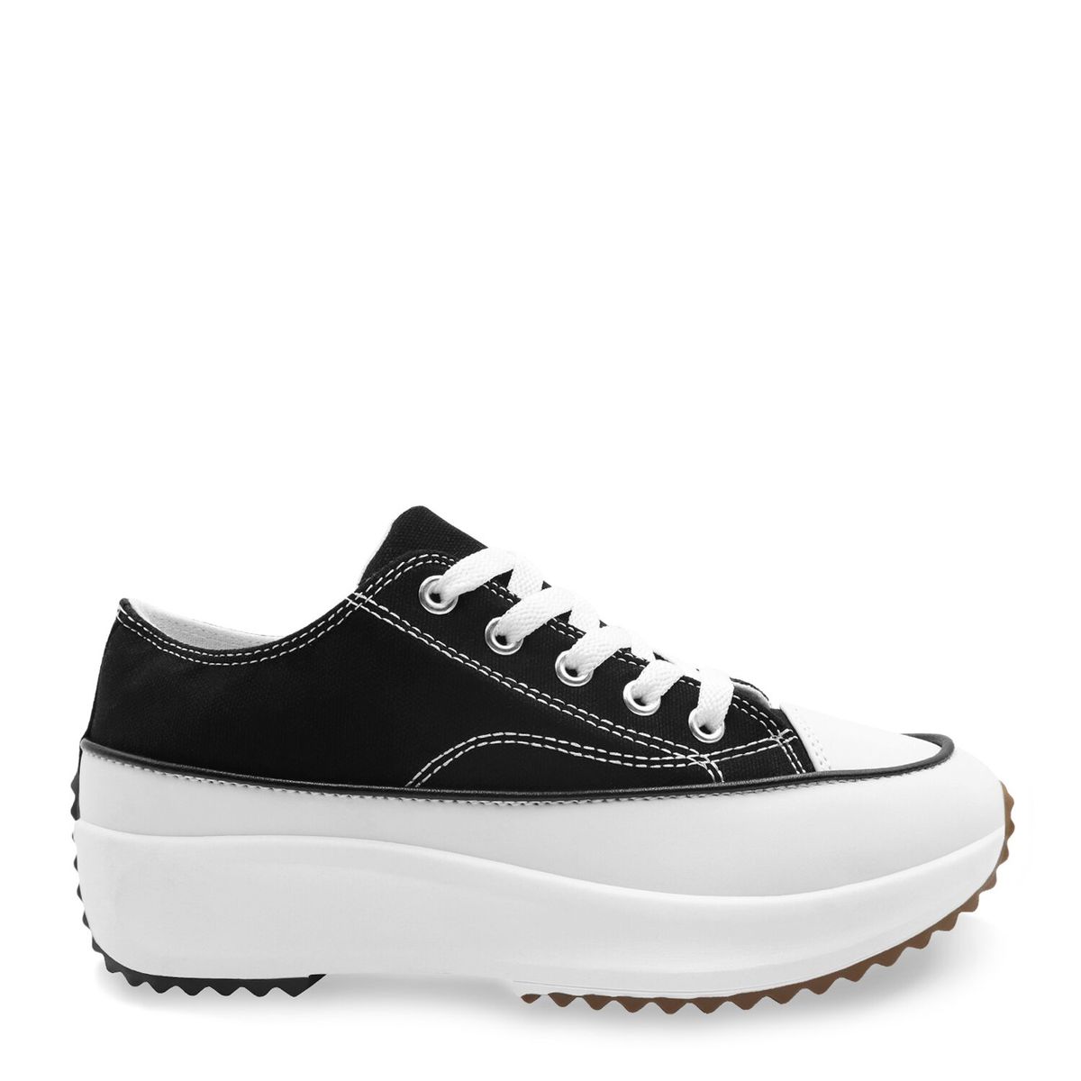EME BLEU - Zapatilla de Lona Urbana Mujer negro