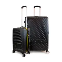 NAUTICA - Pack 2 maletas S+L Bahamas 10kg y 23kg negra