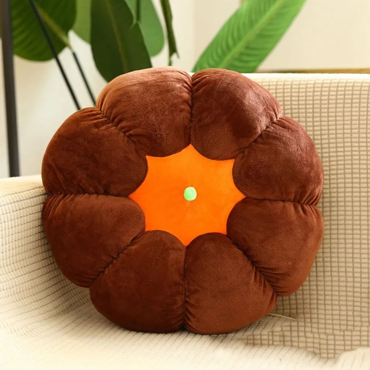 OKAY - Cojines Para Decoración Living Comedor Diseño Calabaza