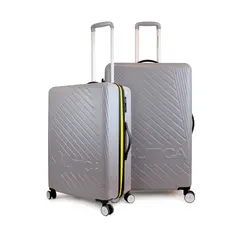 NAUTICA - Pack 2 maletas M+L Bahamas 20kg y 23kg gris