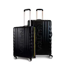 NAUTICA - Pack 2 maletas M+L Polonia 20kg y 23kg negra