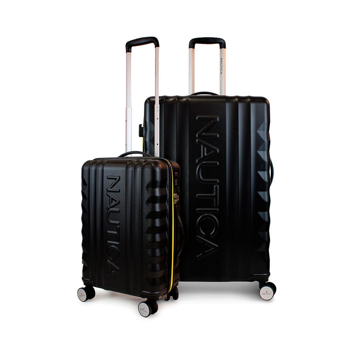 NAUTICA - Pack 2 maletas Nautica S+L Polonia 10kg y 23kg negra