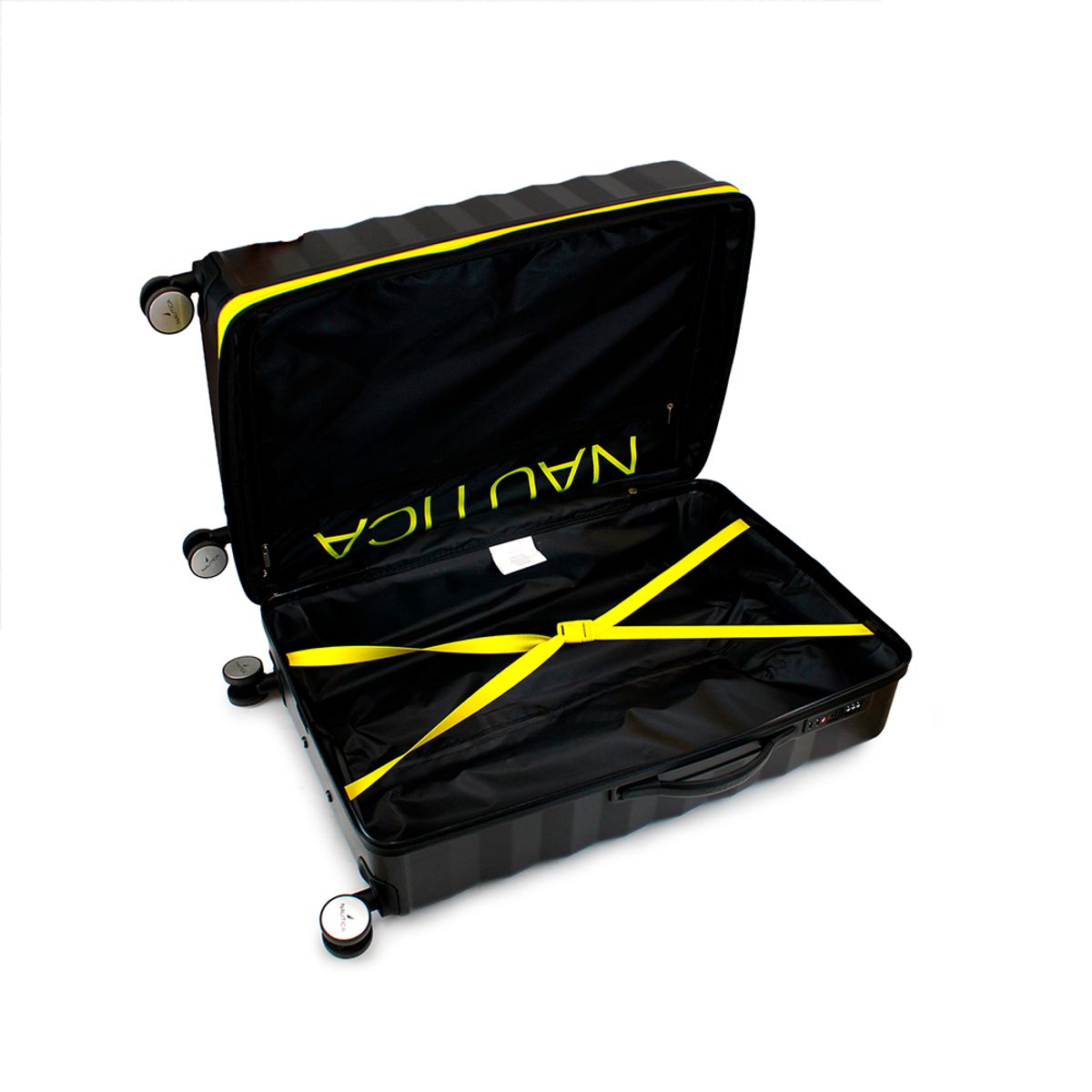 NAUTICA - Pack 2 maletas Nautica S+L Polonia 10kg y 23kg negra