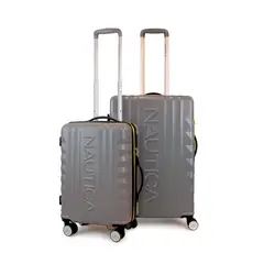 NAUTICA - Pack 2 maletas S+M Polonia 10kg y 20kg gris
