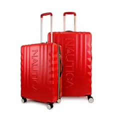 NAUTICA - Pack 2 maletas M+L Polonia 20kg y 23kg roja