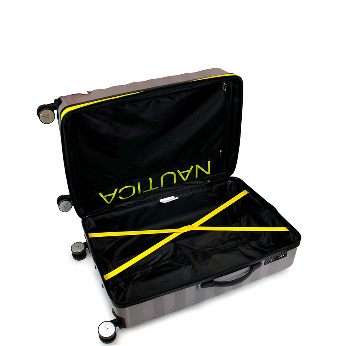 NAUTICA - Pack 2 maletas Nautica S+L Polonia 10kg y 23kg gris