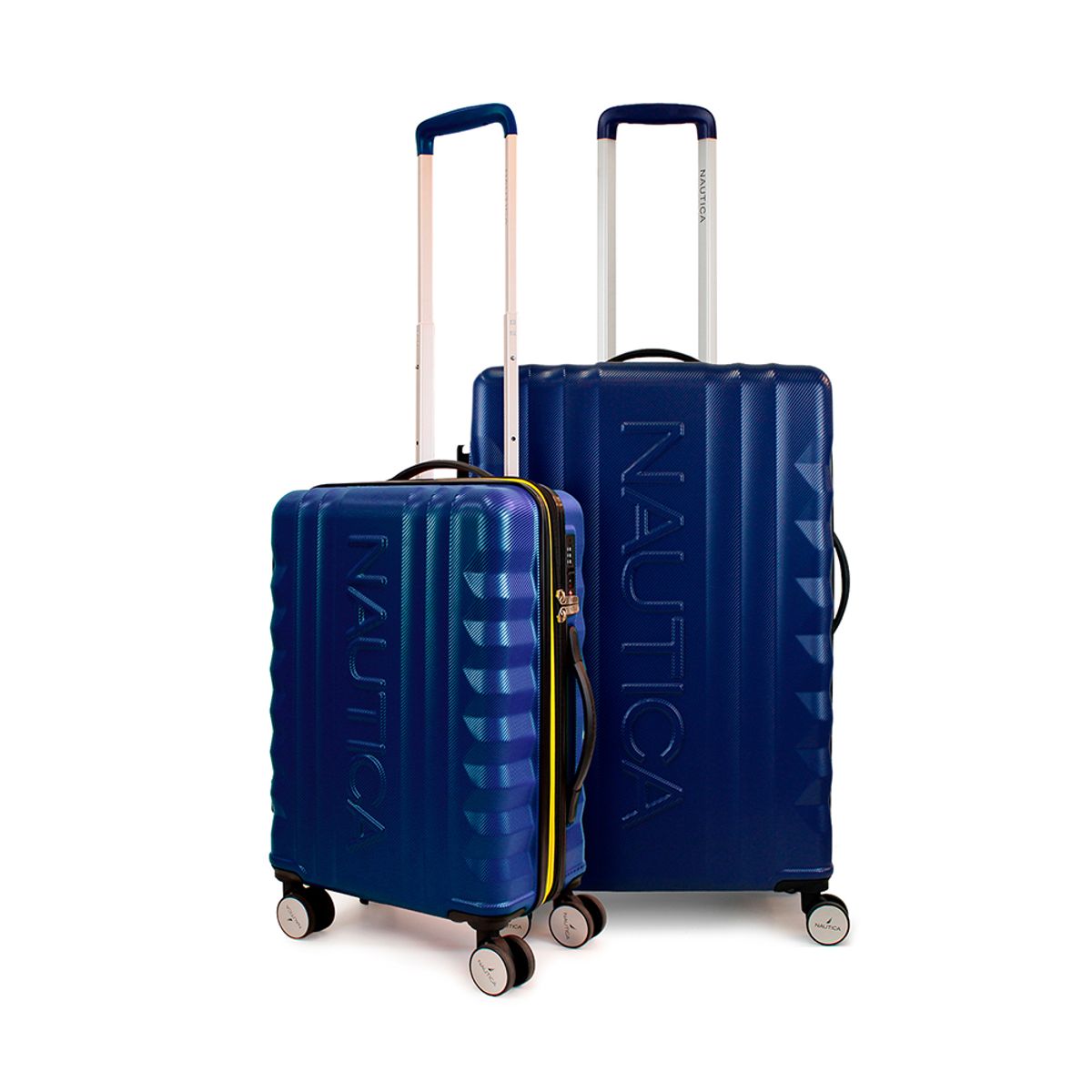 NAUTICA - Pack 2 maletas Nautica S+M Polonia 10kg y 20kg azul
