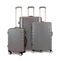 NAUTICA - Set de 3 maletas S+M+Nautica Polonia gris