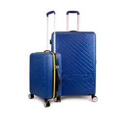 NAUTICA - Pack 2 maletas S+L Bahamas 10kg y 23kg azul