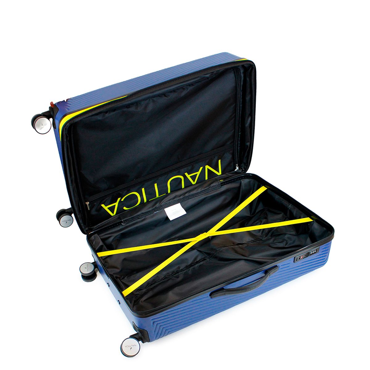 NAUTICA - Pack 2 maletas Nautica S+L Bahamas 10kg y 23kg azul