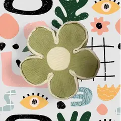 OKAY - Cojines Para Decoración Living Comedor Diseño Flor