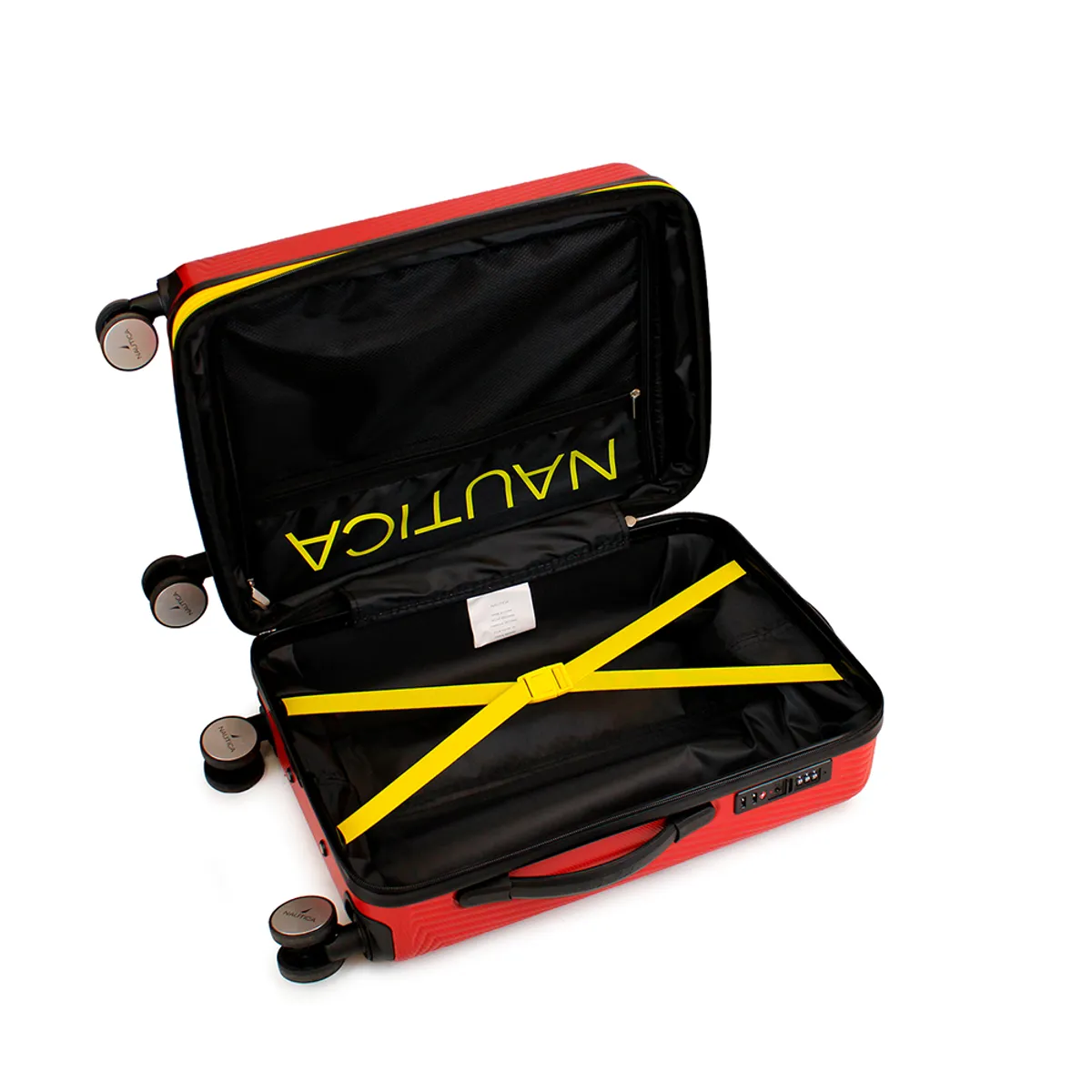NAUTICA - Maleta de cabina Nautica S 10kg Bahamas roja