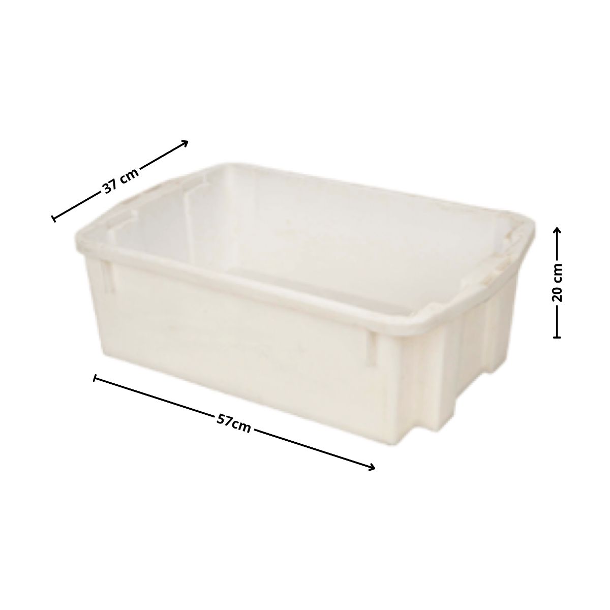 WENCO - Gamela Cosechera 15kg Blanca Pack 4 unidades Wenco