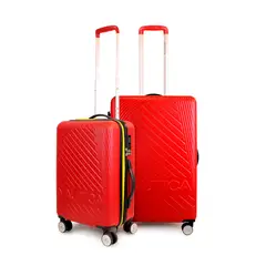 NAUTICA - Pack 2 maletas S+M Bahamas 10kg y 20kg roja