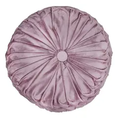 HD HOGAR SPA - Cojín Velvet Redondo Diametro 38 Cm