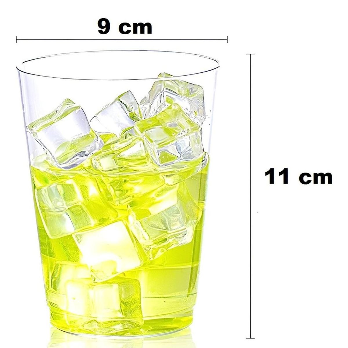 PASTELERIUSCL - 50 Set Vasos Desechables Vaso Plastico Vaso Acrilicos 438ml vasos descartables