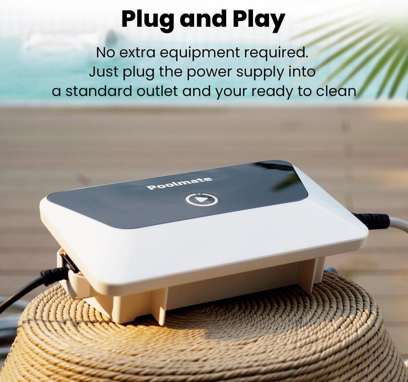 CHASING Poolmate Hydro 4 – Robot de piscina, aspiradora de piscina para piscinas enterradas y subterráneas