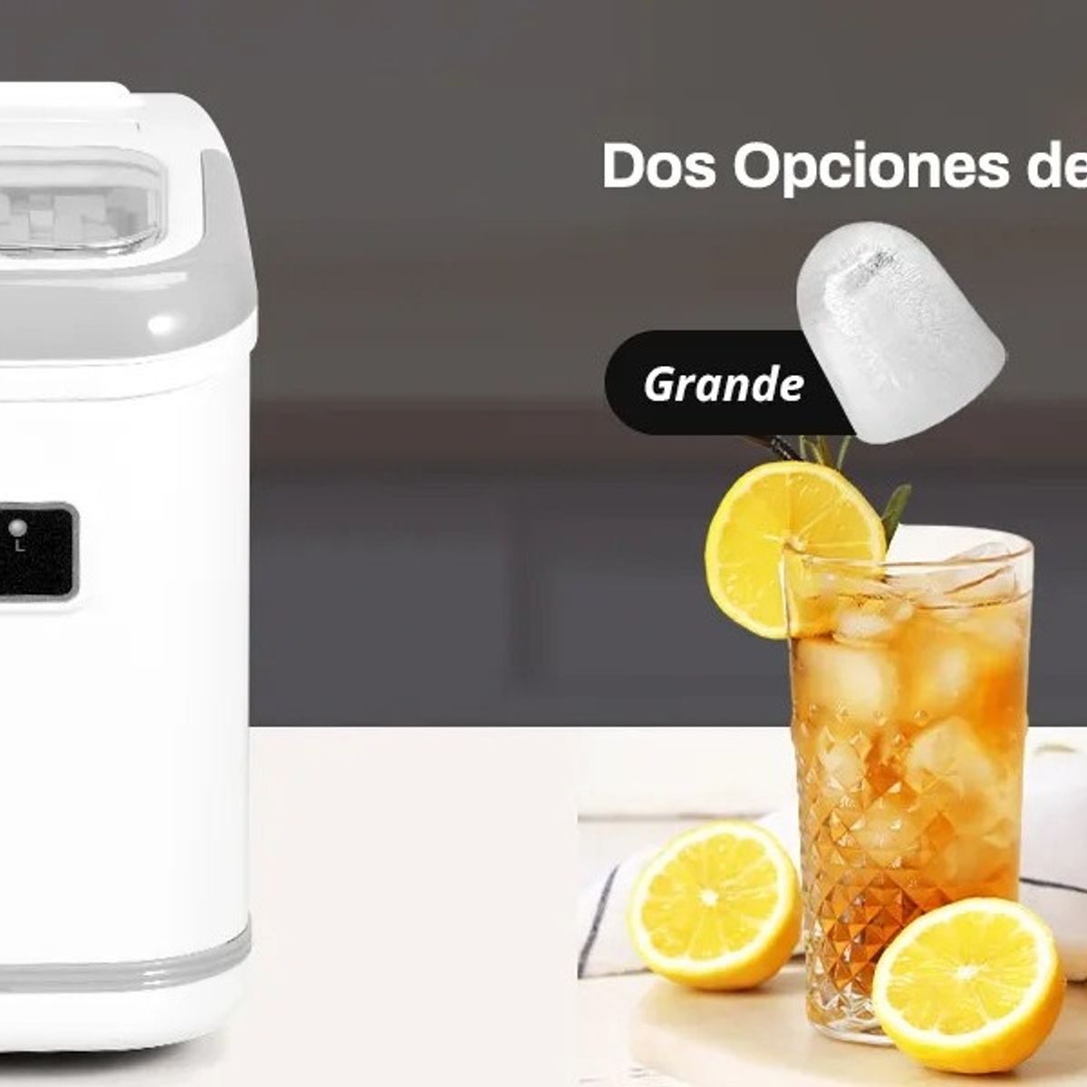 MOVI - Maquina para hacer hielo Portátil Eficiente Rápida