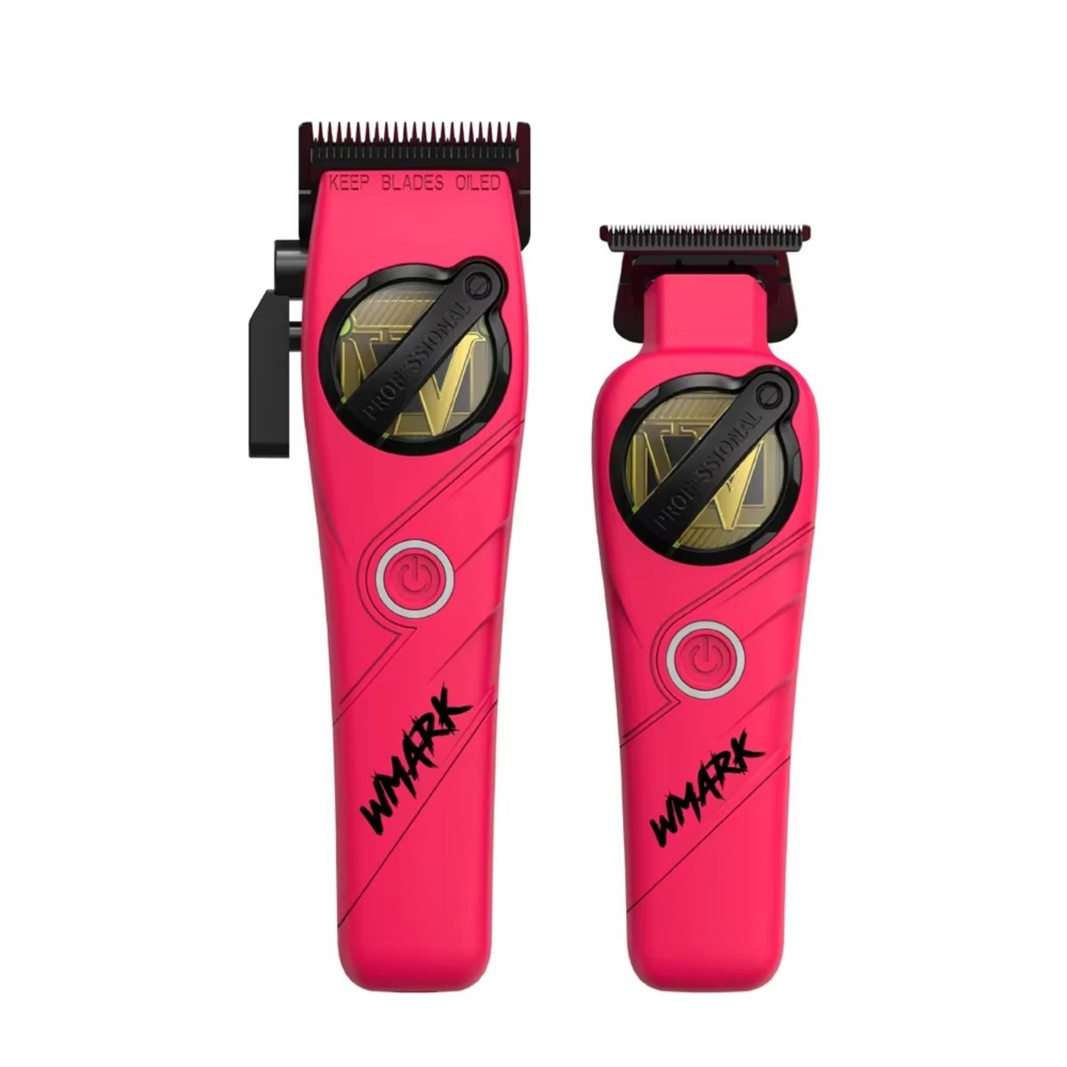 WMARK - Kit Cortadora De Pelo + Trimmer Detailer Wmark NG-8613 Rosado