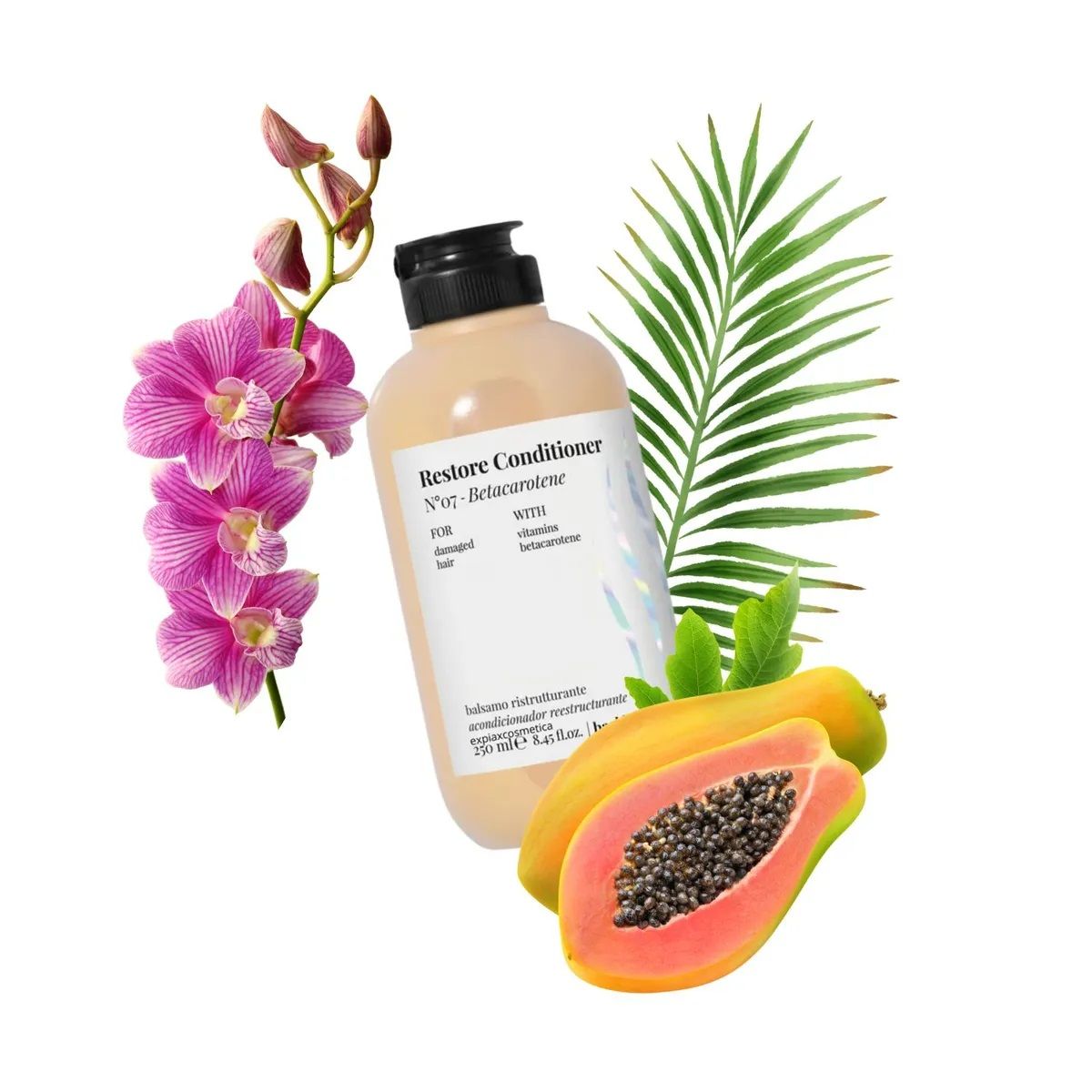 FARMAVITA - FARMAVITA ACONDICIONADOR RESTAURADOR NRO 07 BETACAROTENO 250ML