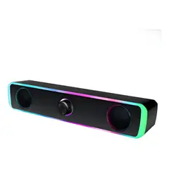 GENERICO - Barra De Sonido Gamer Pc Usb Aux Bluetooth