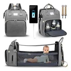 MOVI - Mochila para Pañales con mudador 3 en 1