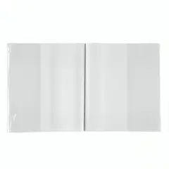 TORRE - Pack 4 Forros Cuaderno Universitario Blanco