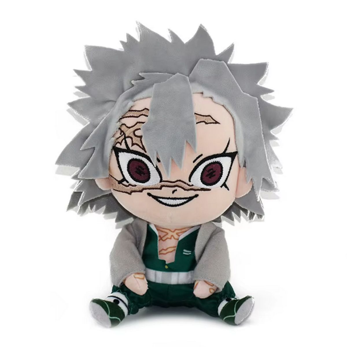 GENERICO - Peluche Sanemi de kimetsu no yaiba 23 cm